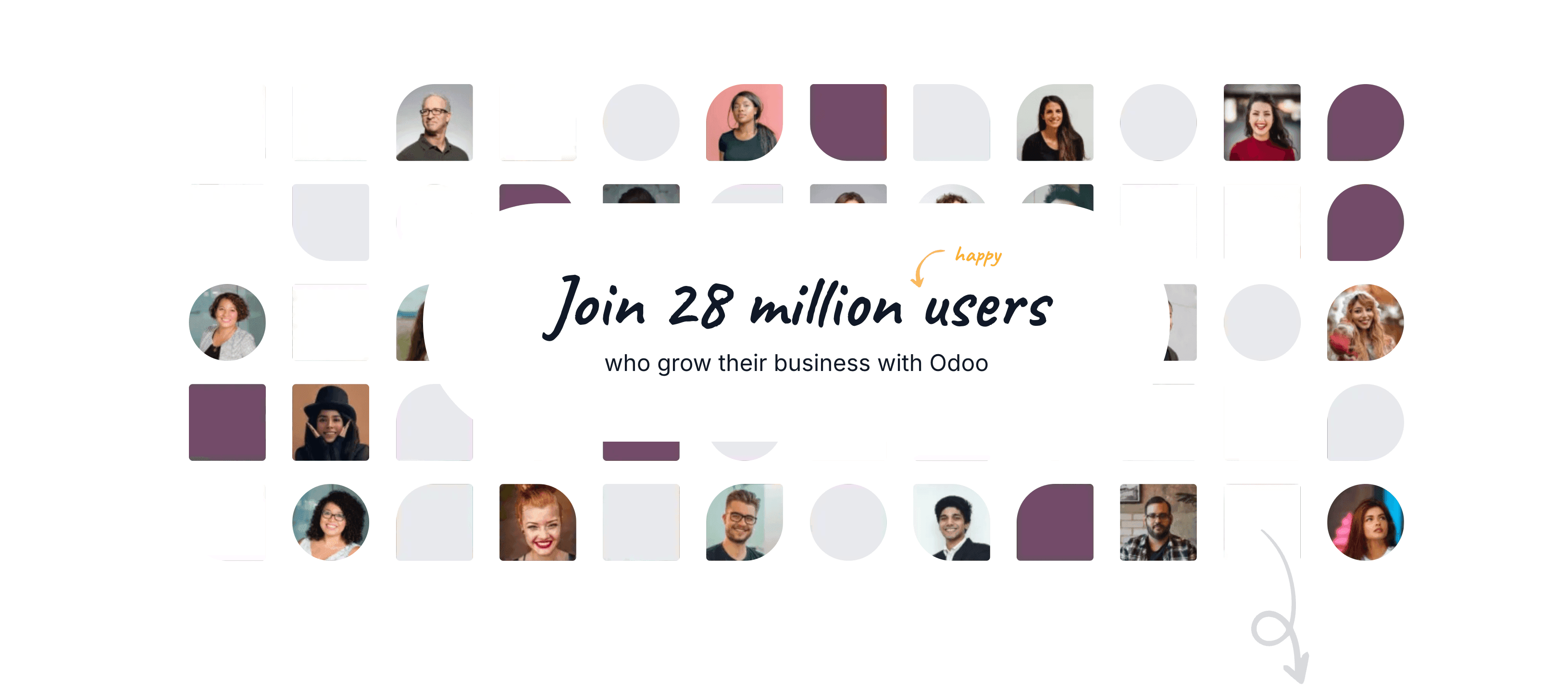 Odoo used by millions worldwide